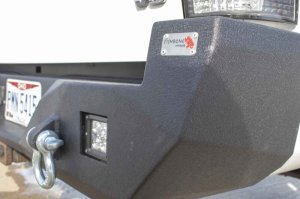 Toyota Tacoma Bumper - Rear - Fishbone Offroad - Two Stage Black Texture Powder Coated - Black - `05-`15